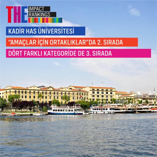 KHAS Ranks 1st in Sustainable Cities and Communities in Turkey at THE University Impact Rankings 2023